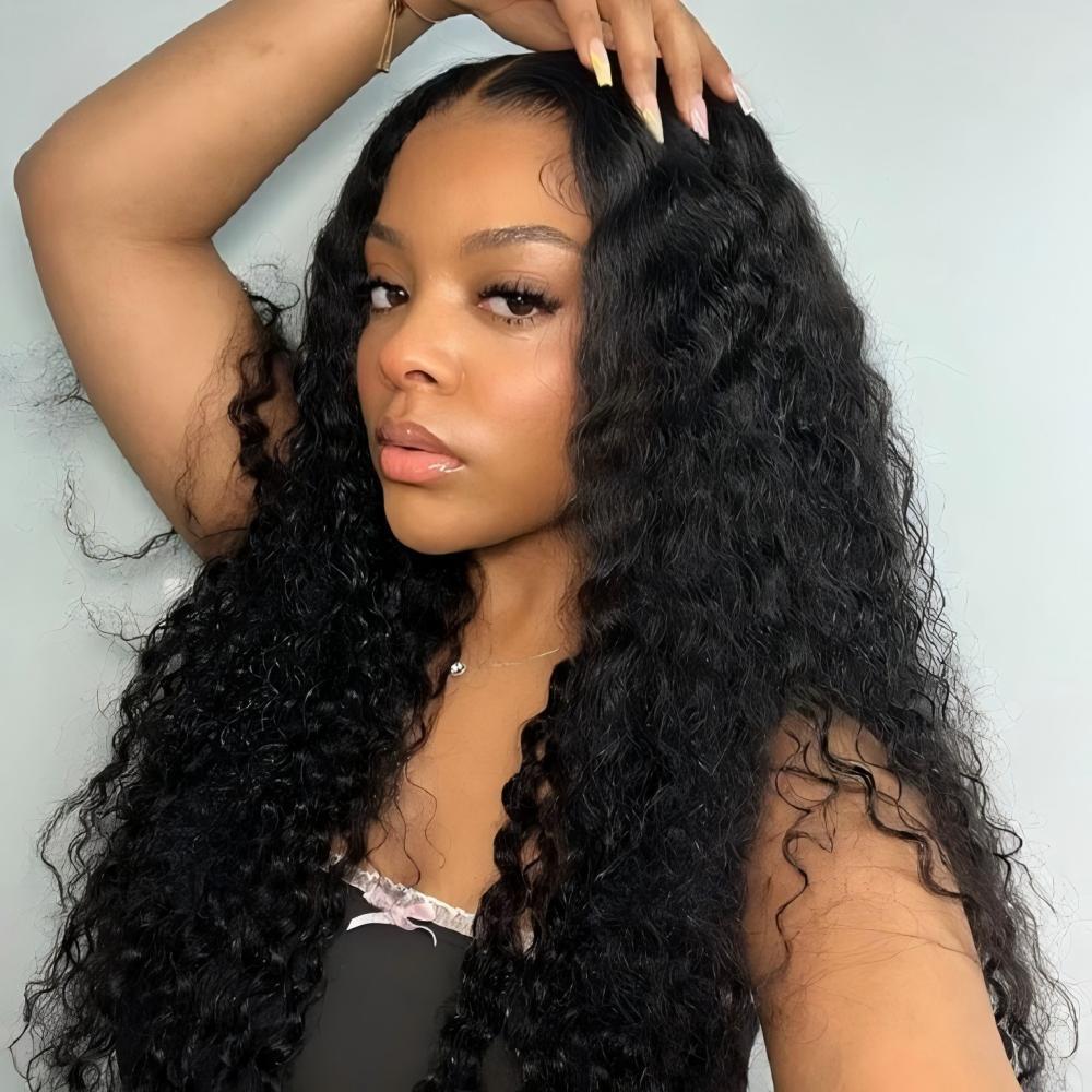 XYS Hair Water Wave Hair 5x5 HD Lace Closure