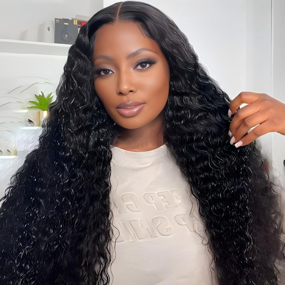 XYS Hair Water Wave Hair 5x5 HD Lace Closure