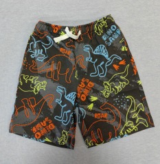 Boy's Shorts-Stripe AOP