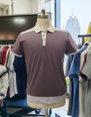 Men's S/S Polo Shirt-Silk Fiber/LA Non-iron