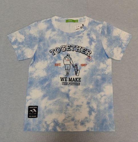 Boy's S/S R/N Tee-AOP