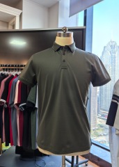 Men's Basic Polo-70's Long-staple Cotton Mercerized Interlock