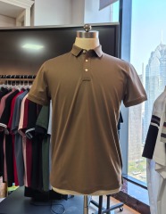 Men's Basic Polo-70's Long-staple Cotton Mercerized Interlock
