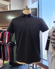 Men's Basic Polo-70's Long-staple Cotton Mercerized Interlock