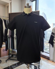 Men's S/S Polo-Mercerized Jacquard