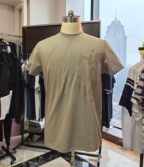 Men's S/S Tee-Mercerized Jacquard