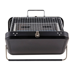 Small mini iron powder spraying black barbecue oven box and bag portable design for outdoor use, suitable for 1-3 people