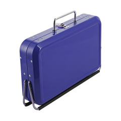 Stainless Steel Suitcase Design Charcoal Foldable Traveling BBQ Grill