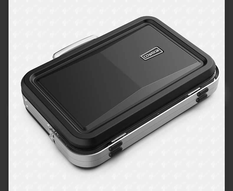 Small mini iron powder spraying black barbecue oven box and bag portable design for outdoor use, suitable for 1-3 people