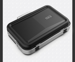 Small mini iron powder spraying black barbecue oven box and bag portable design for outdoor use, suitable for 1-3 people