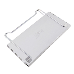 Portable folding storage Stainless steel material grill
