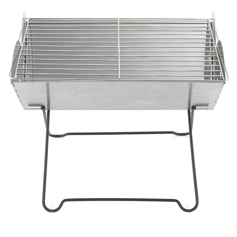 Portable folding storage Stainless steel material grill