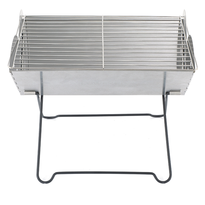 Portable folding storage Stainless steel material grill