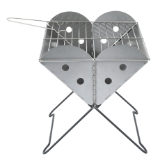 Portable folding storage Stainless steel material grill