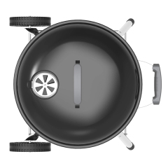 Outdoor Garden Barbeque 18 Inch Weber BBQ Style Kettle Charcoal Grills with Wheels