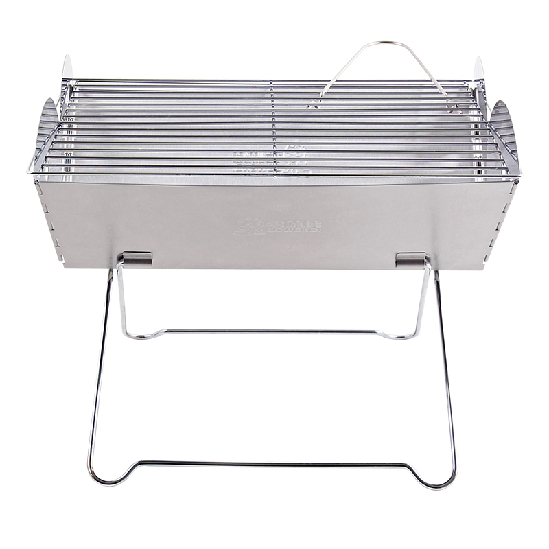 Portable folding storage Stainless steel material grill