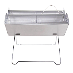 Portable folding storage Stainless steel material grill