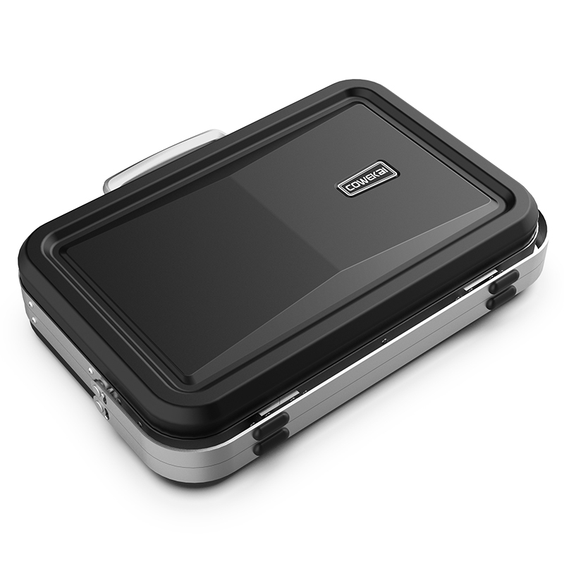 Small mini iron powder spraying black barbecue oven box and bag portable design for outdoor use, suitable for 1-3 people