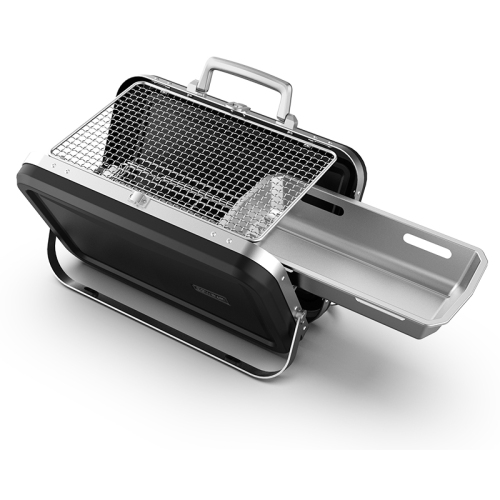 Small mini iron powder spraying black barbecue oven box and bag portable design for outdoor use, suitable for 1-3 people