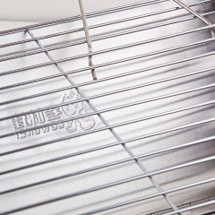 Portable folding storage Stainless steel material grill