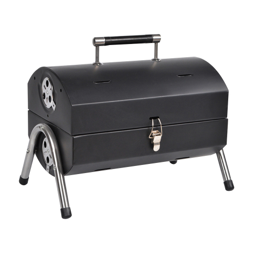 outdoor picnic used barbecue portable folding barrel portable bbq charcoal grill