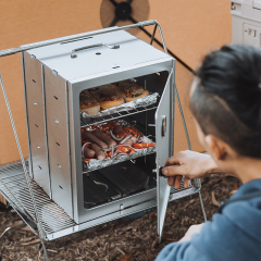 new arrival popular outdoor camping stainless steel oven barbecue outdoor grill