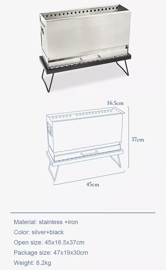 new arrival outdoor camping kitchen tools portable bbq grills folding barbecue grill