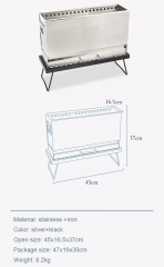 new arrival outdoor camping kitchen tools portable bbq grills folding barbecue grill