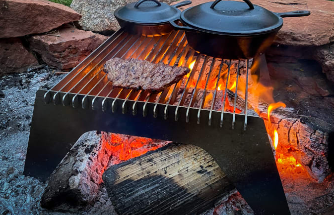 Portable Steel Slat Grill