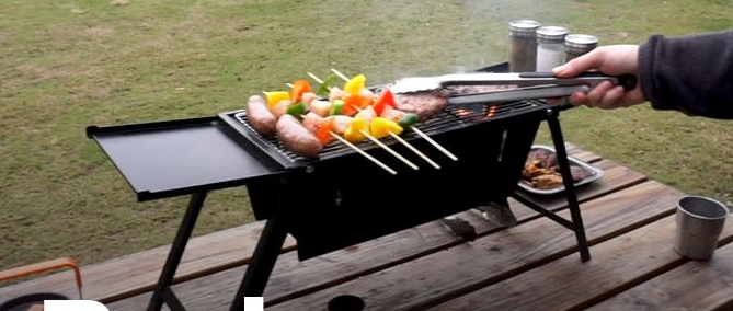 Durable Foldable Portable Camping Grill