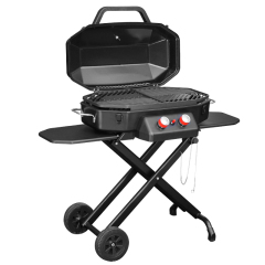 High Durability Outdoor Garden Home Party Bbq Steel Iron Black Propane Gas Barbecue Grill