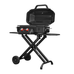 High Durability Outdoor Garden Home Party Bbq Steel Iron Black Propane Gas Barbecue Grill