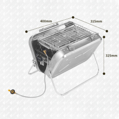 Korean Cheap The Ultimate Lightweight Portable Stainless Steel BBQ Gas Grills For Outdoor Camping