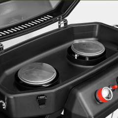 High Durability Outdoor Garden Home Party Bbq Steel Iron Black Propane Gas Barbecue Grill