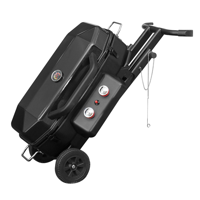 High Durability Outdoor Garden Home Party Bbq Steel Iron Black Propane Gas Barbecue Grill