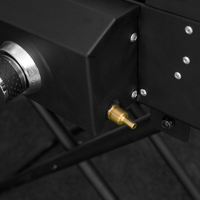 Newest Arrival Outdoor Folding Bbq Black 0.8mm Thickness Propane Butane Gas Barbecue Grills