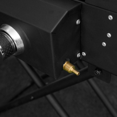 Newest Arrival Outdoor Folding Bbq Black 0.8mm Thickness Propane Butane Gas Barbecue Grills