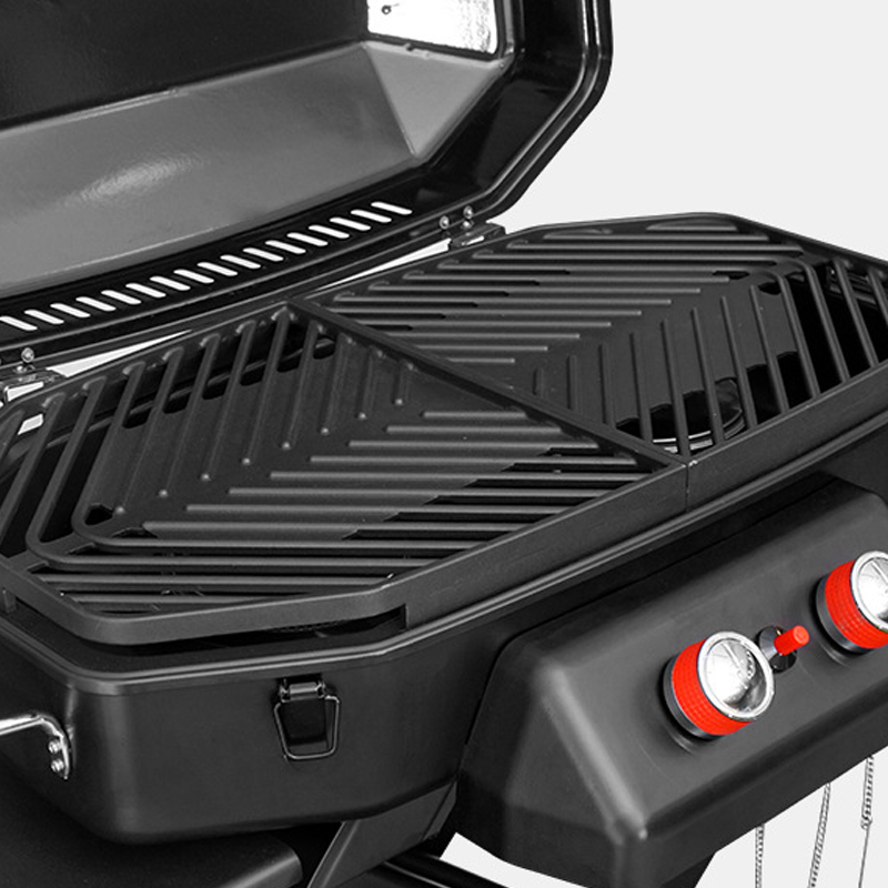 High Durability Outdoor Garden Home Party Bbq Steel Iron Black Propane Gas Barbecue Grill