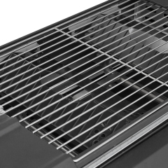 Newest Arrival Outdoor Folding Bbq Black 0.8mm Thickness Propane Butane Gas Barbecue Grills