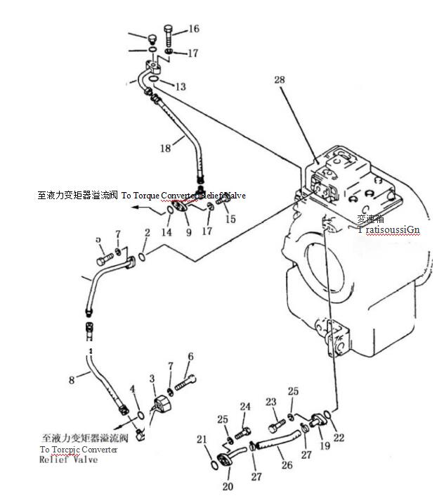 Shantui SD16 Transmission Assembly 16Y-15-00000