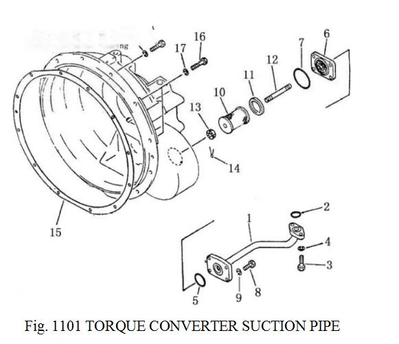 Shantui SD16 Parts Torque-Converter filter 16Y-75-13100