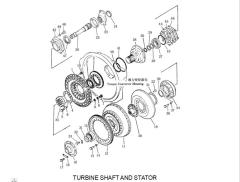 Shantui SD22 Parts Pump wheel 154-13-41124 154-13-41123