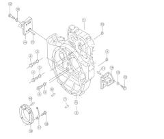 Shantui SD32 Power Output Box Assembly 6710-23-4000