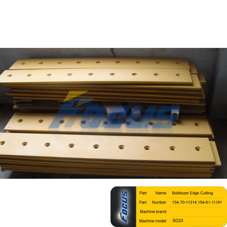 Shantui SD23 Bulldozer Edge Cutting 154-70-11314 154-81-11191