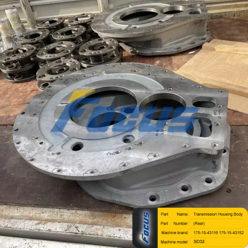 Shantui SD32 Transmission Housing Body (Rear) 175-15-43116 175-15-43152