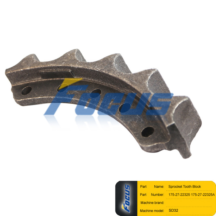 Shantui SD32 Sprocket Tooth Block 175-27-22325 175-27-22325A