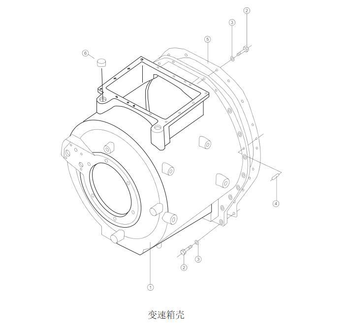 Shantui SD32 Transmission Assembly 175-15-00226