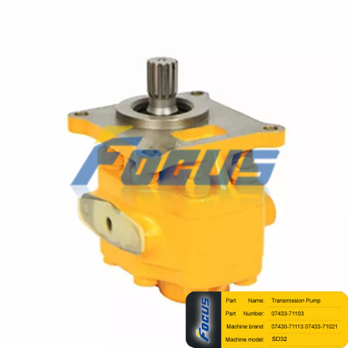 Shantui SD32 Transmission Pump 07433-71103 07430-71113 07433-71021