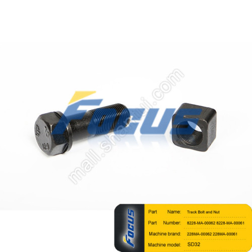 Shantui SD32 Track Bolt and Nut 8228-MA-00062 8228-MA-00061 228MA-00062 228MA-00061