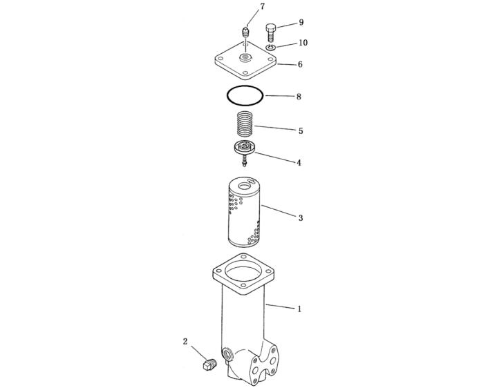 Shantui SD13 Steering Filter Element 10Y-76-03030